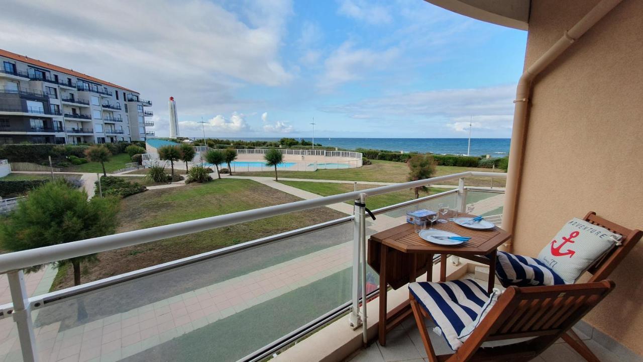 Grand Bleu-Studio Vue Sur Mer - Piscine เลส์ซาบล์-โดล็อนน์ ภายนอก รูปภาพ