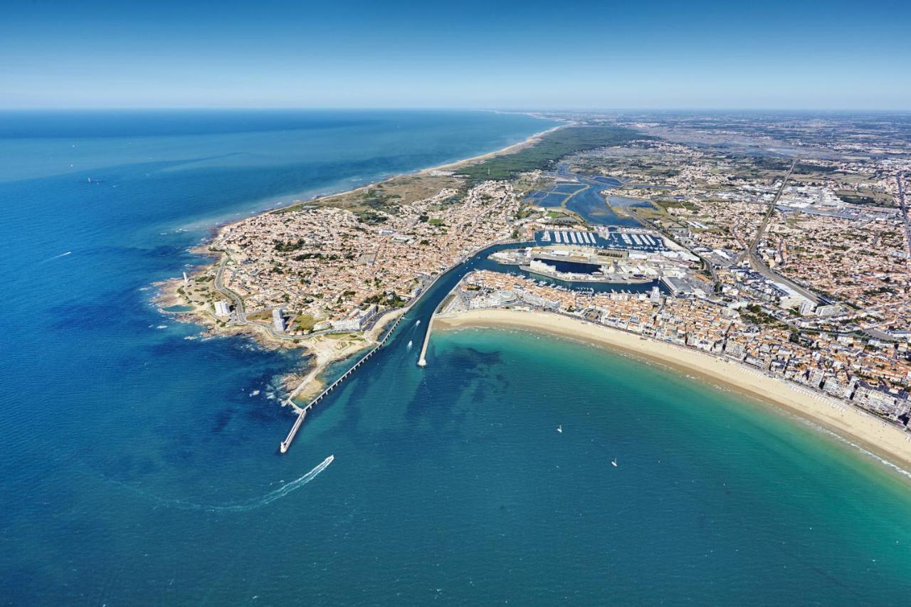 Grand Bleu-Studio Vue Sur Mer - Piscine เลส์ซาบล์-โดล็อนน์ ภายนอก รูปภาพ