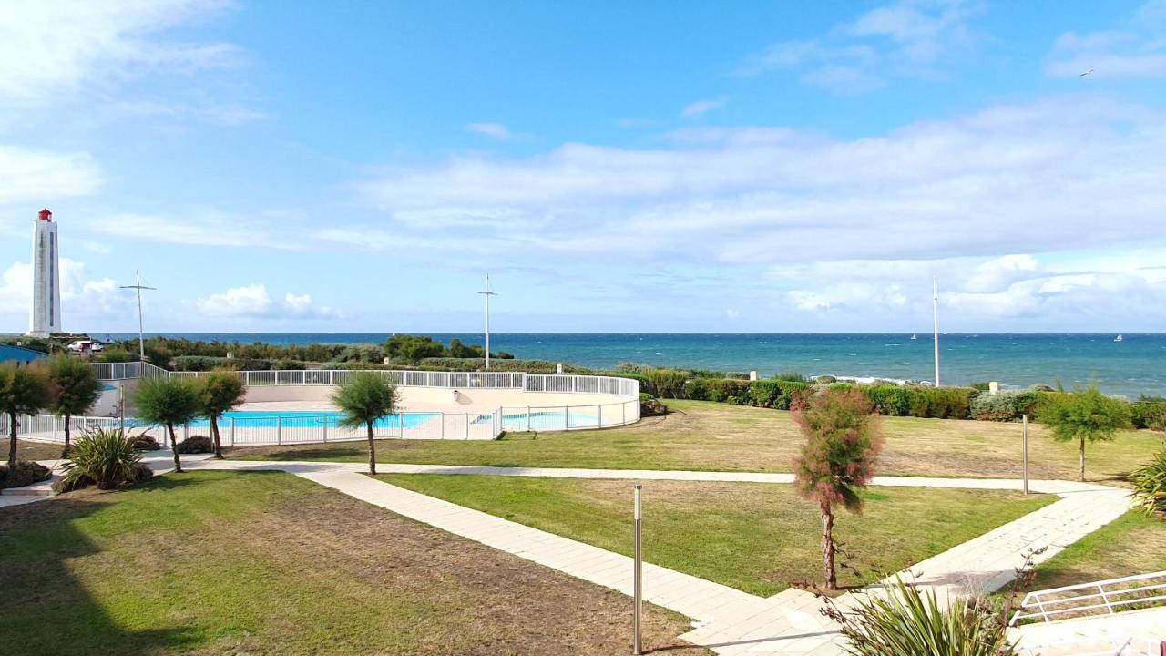 Grand Bleu-Studio Vue Sur Mer - Piscine เลส์ซาบล์-โดล็อนน์ ภายนอก รูปภาพ